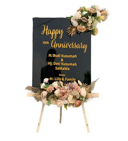 Papan Bunga Akrilik Ambal