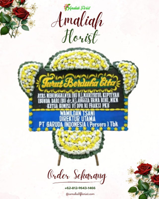 Papan Bunga Duka di Ambal