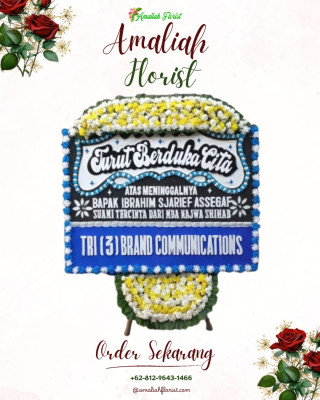 Papan Bunga Duka di Ambal