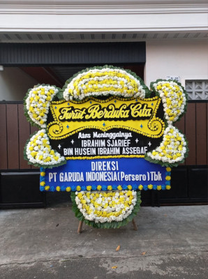 Papan Bunga Duka di Ambal
